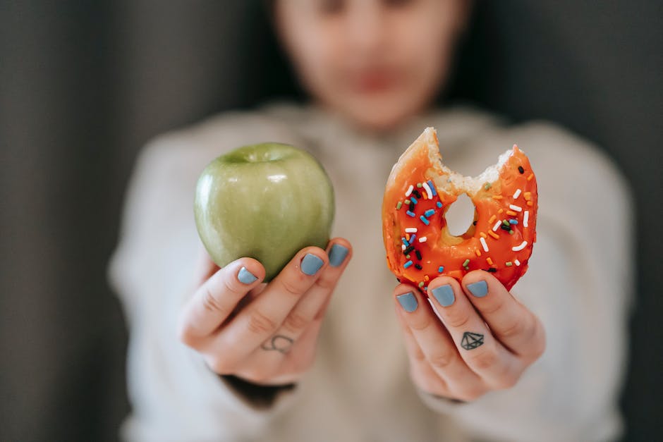 Kaloriengehalt eines Donuts