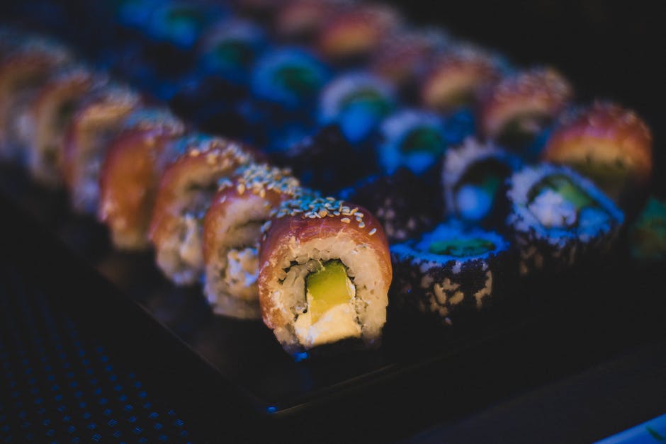 Kalorienzahl von Sushi
